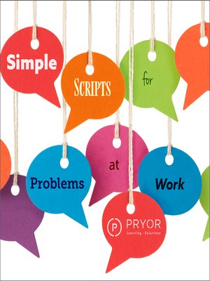 cover image of Simple Scripts for Problems at Work